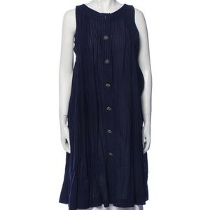 Chanel navy 2012 dress size 10 / 42